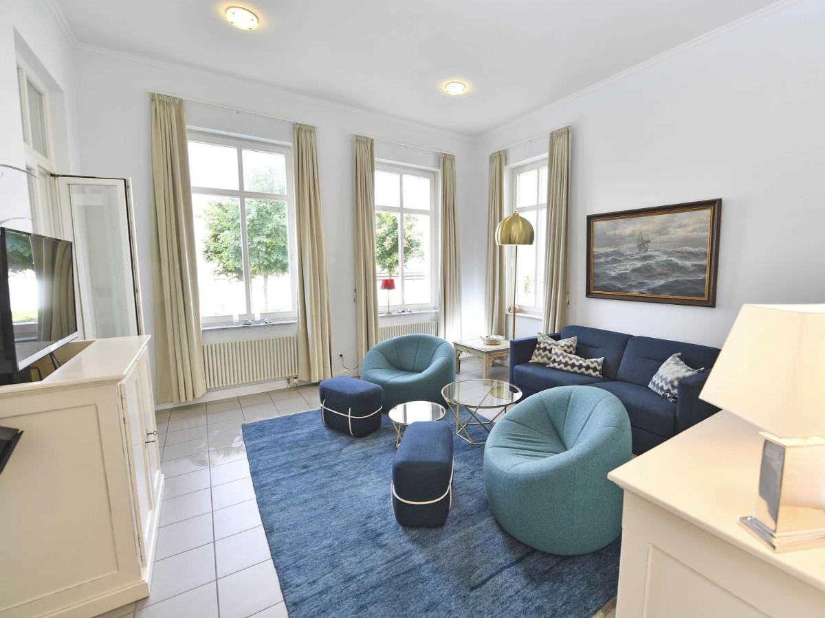 Villa Strandeck In Binz - Wg 1 Mit Meerblick, Terrasse, Wintergarten المظهر الخارجي الصورة