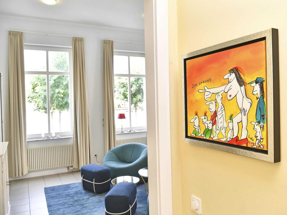 Villa Strandeck In Binz - Wg 1 Mit Meerblick, Terrasse, Wintergarten المظهر الخارجي الصورة