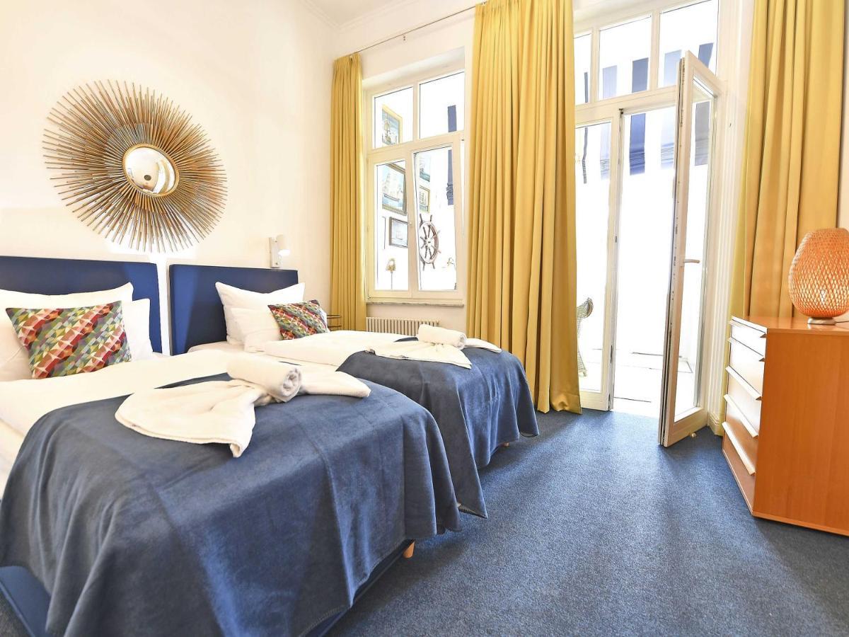 Villa Strandeck In Binz - Wg 1 Mit Meerblick, Terrasse, Wintergarten المظهر الخارجي الصورة