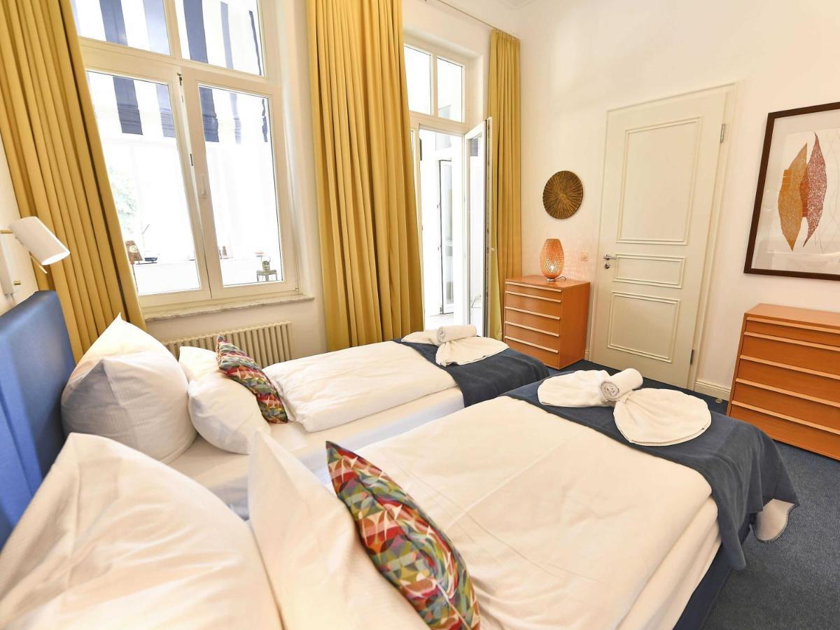 Villa Strandeck In Binz - Wg 1 Mit Meerblick, Terrasse, Wintergarten المظهر الخارجي الصورة