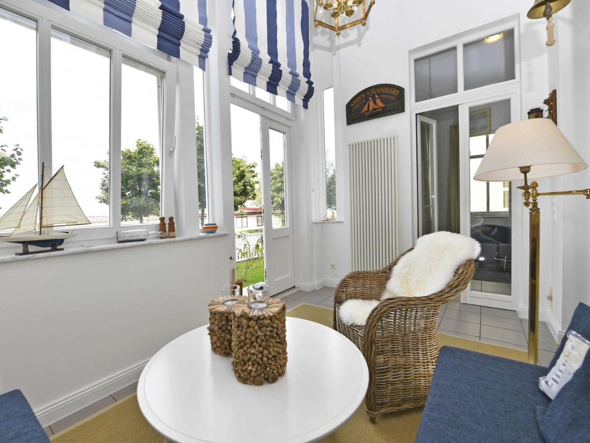 Villa Strandeck In Binz - Wg 1 Mit Meerblick, Terrasse, Wintergarten المظهر الخارجي الصورة