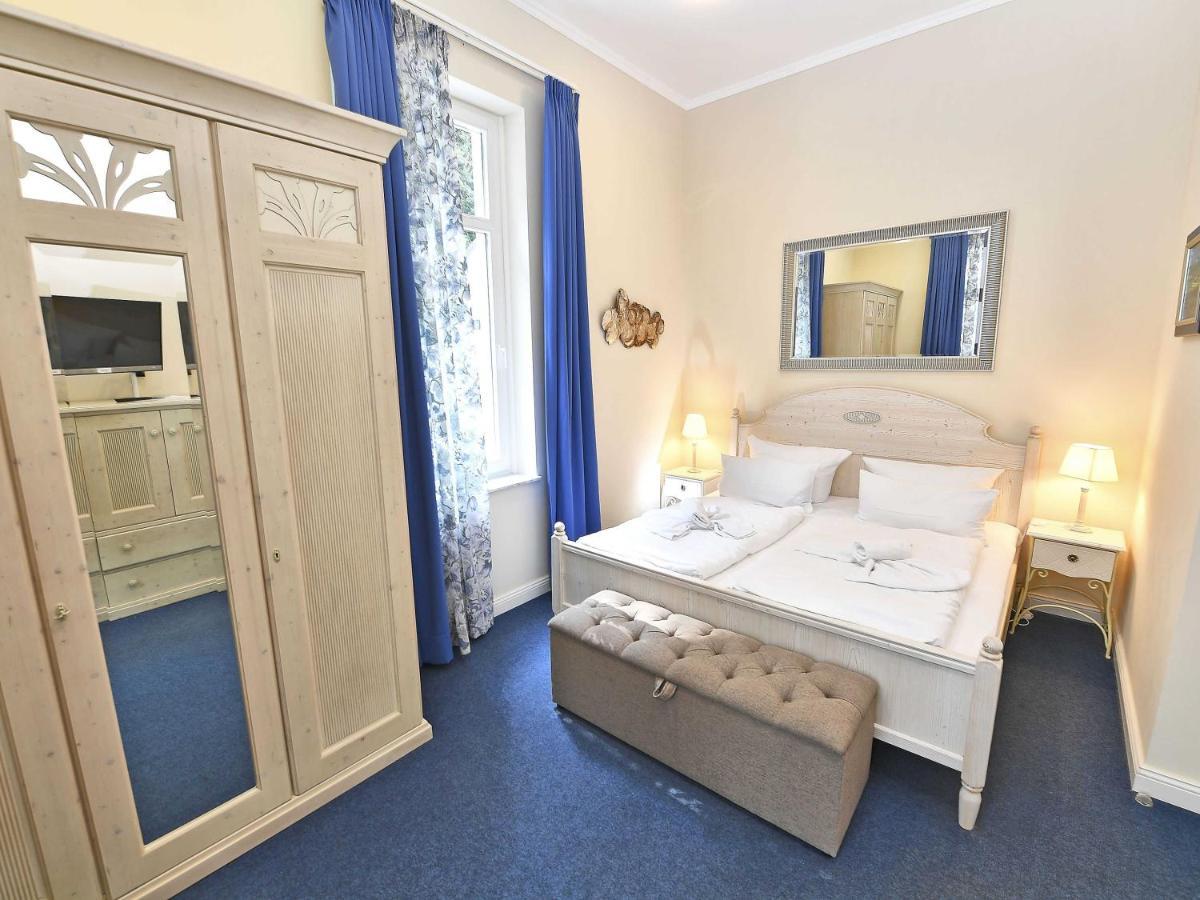 Villa Strandeck In Binz - Wg 1 Mit Meerblick, Terrasse, Wintergarten المظهر الخارجي الصورة