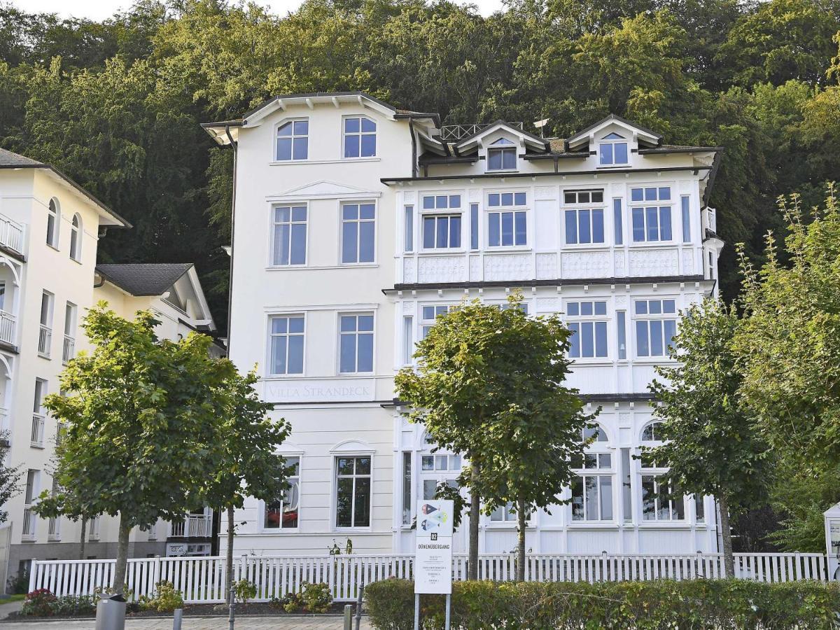 Villa Strandeck In Binz - Wg 1 Mit Meerblick, Terrasse, Wintergarten المظهر الخارجي الصورة