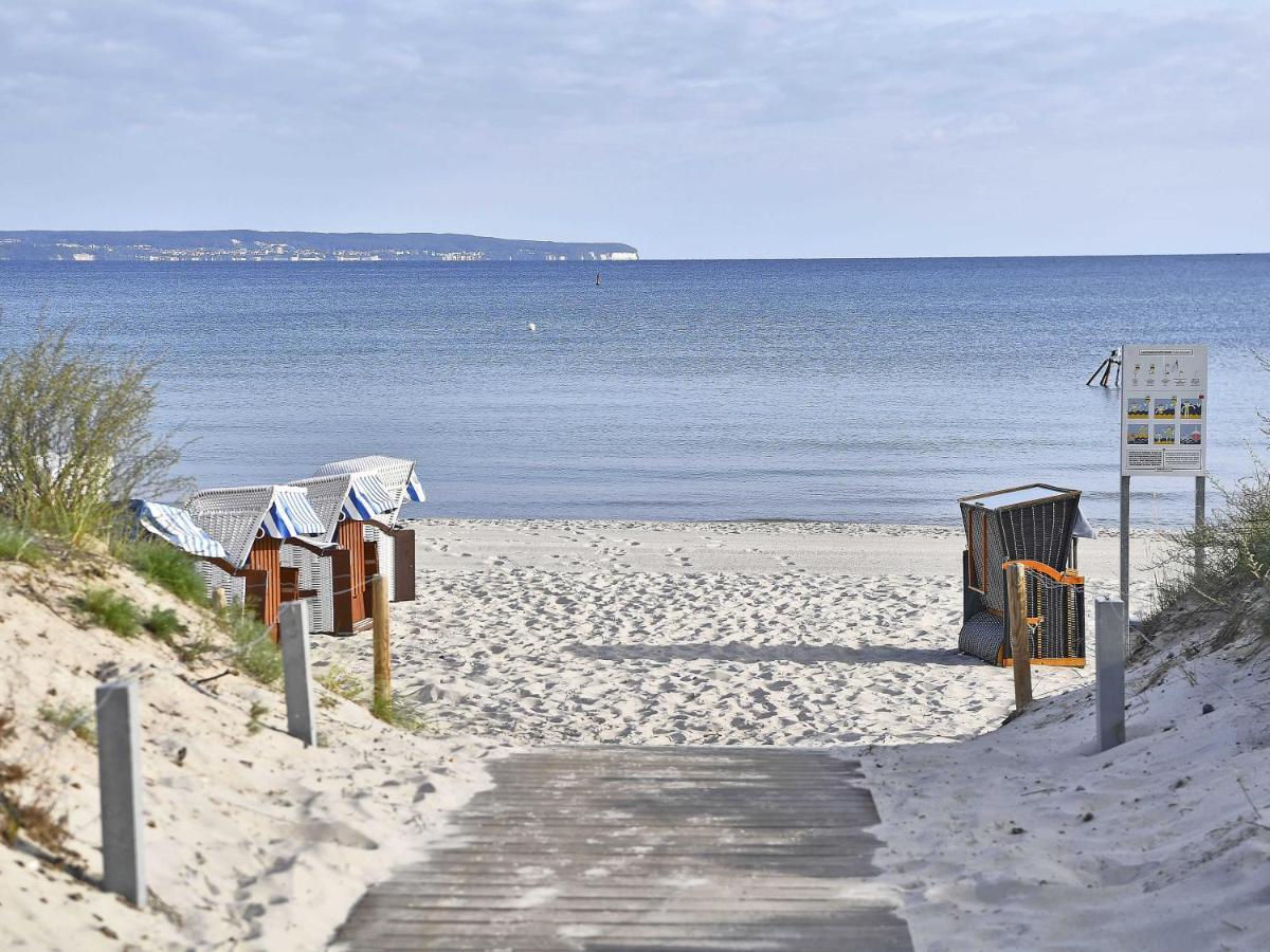 Villa Strandeck In Binz - Wg 1 Mit Meerblick, Terrasse, Wintergarten المظهر الخارجي الصورة